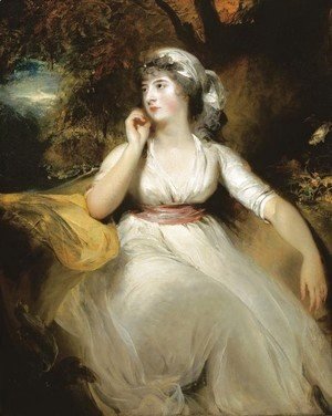 Sir Thomas Lawrence - Portrait of Miss Selina Peckwell, Mrs Grote (1775-1845)