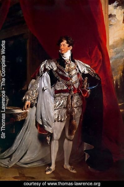 The Prince Regent [later George IV] of England