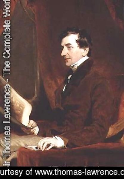 Sir Thomas Lawrence - Portrait of Samuel Woodburn