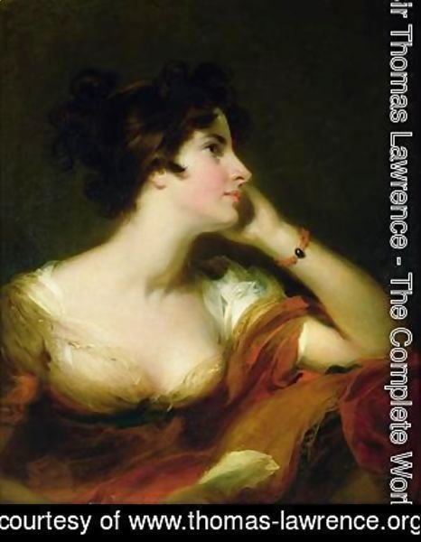 Sir Thomas Lawrence - Maria Banks Woodley Riddell 1772-1808