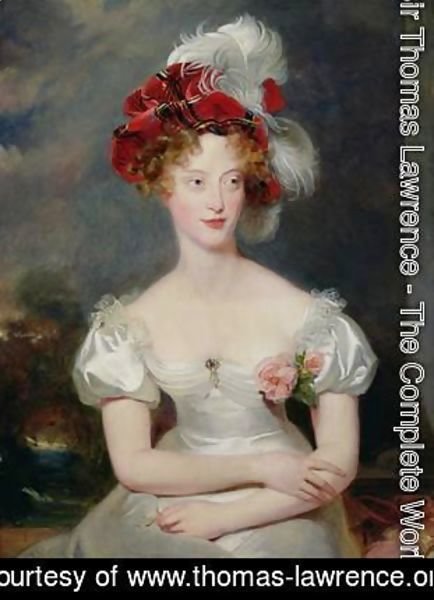 Sir Thomas Lawrence - La Duchesse de Berry 1798-1870