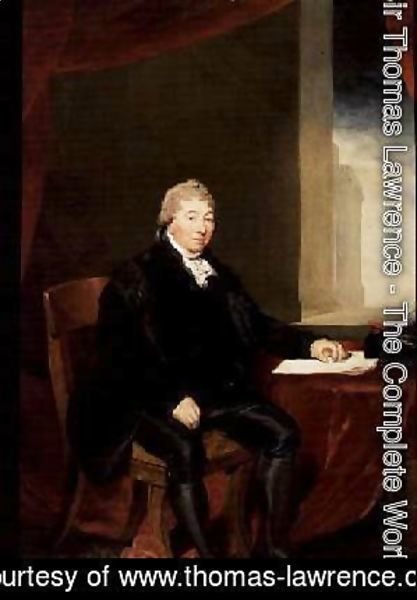 Sir Thomas Lawrence - Portrait of Sir Robert Wigram