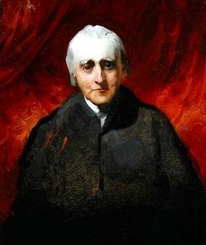 Sir Thomas Lawrence - Portrait sketch of an elderly man