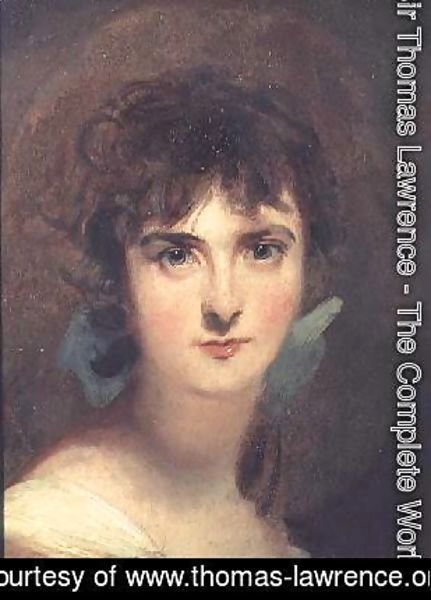 Sir Thomas Lawrence - Portrait of Sally Siddons 1775-1803