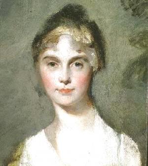 Portrait sketch of a young girl