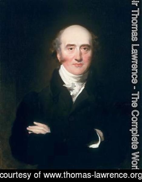 Sir Thomas Lawrence - Portrait of the Rt Hon. George Canning MP 1770-1827