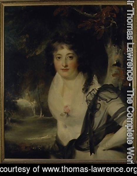 Sir Thomas Lawrence - Portrait of Lady Charlotte Bentinck