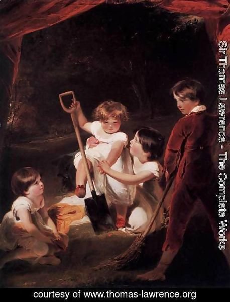 Sir Thomas Lawrence - The Angerstein Children 2