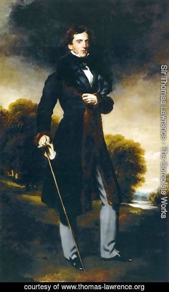 Sir Thomas Lawrence - Portrait of David Lyon