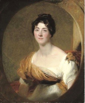 Sir Thomas Lawrence - Portrait of a lady, probably Lucy Meredith, the artist's sister