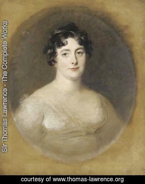 Sir Thomas Lawrence - Portrait of Anne, Lady Romilly (d. 1818)