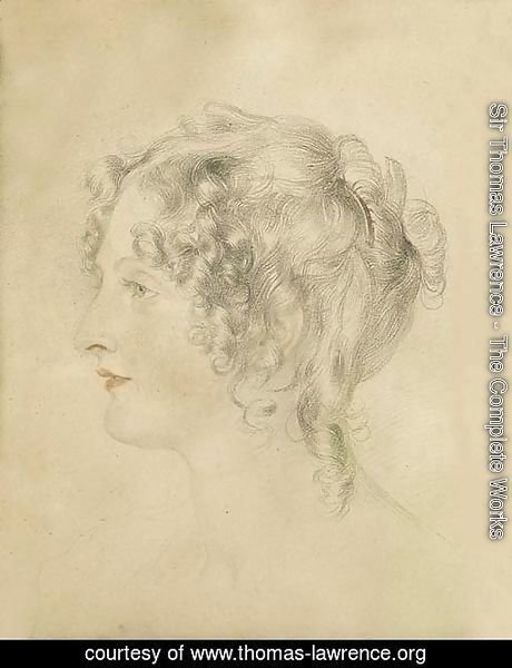 Portrait of Countess Georgina Bathurst (1765-1841)