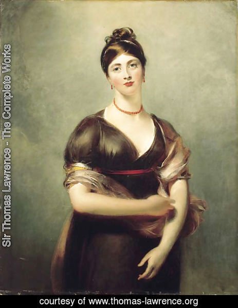 Portrait of Elizabeth Jennings, later Mrs William Lock
