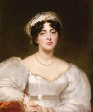 Sir Thomas Lawrence - Portrait Of A Lady, Said To Be Mrs. Finch