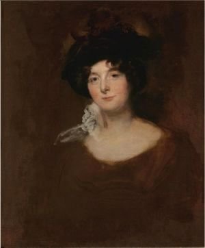 Potrait Of A Lady, Said To Be Lady Blessington's Sister