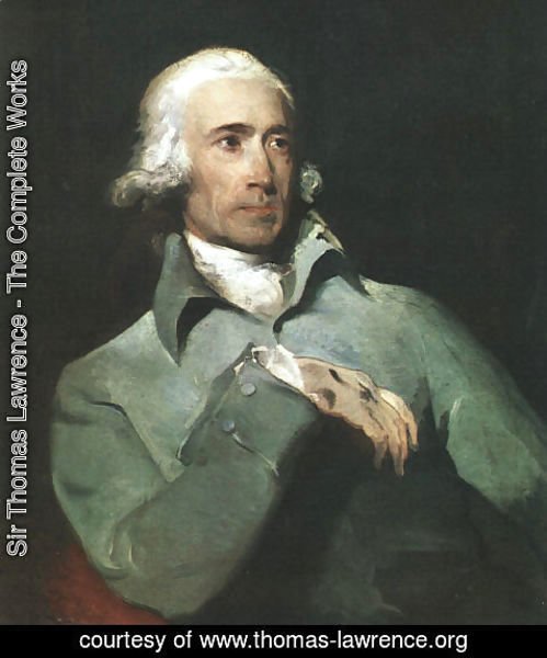 Sir Thomas Lawrence - Portrait of William Lock  1790