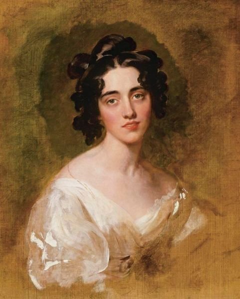 Portait Of Lady Georgina North (Died 1835), Unfinished