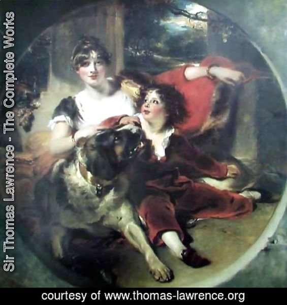 Sir Thomas Lawrence - Mrs Maguire and her Son
