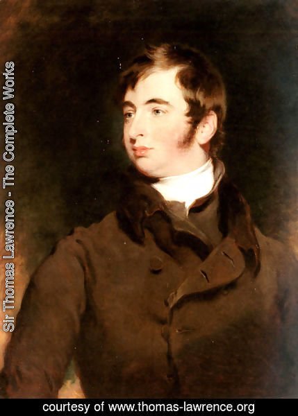 Sir Thomas Lawrence - Portrait of George Charles Pratt, Earl of Brecknock (1799-1866)