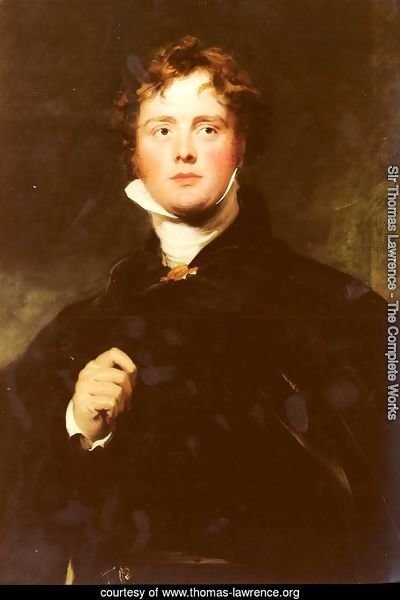 Portrait Of George Nugent Grenville, Lord Nugent (Detail)