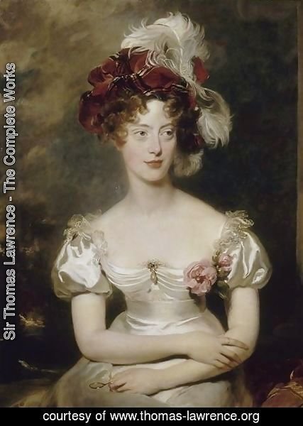 Sir Thomas Lawrence - Marie Caroline de Bourbon-Sicile (1798-1870), duchesse de Berry