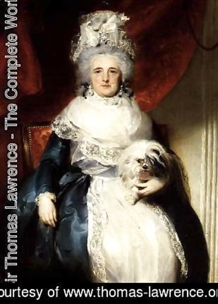 Sir Thomas Lawrence - Susanna Archer Countess of Oxford 1769-1830