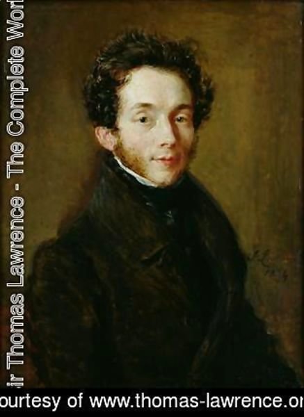Sir Thomas Lawrence - Portrait of Carl Maria Friedrich Ernst von Weber 1786-1826