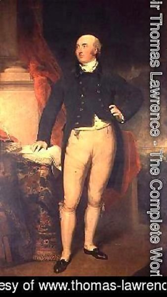 Sir Thomas Lawrence - Portrait of Thomas William Coke 1752-1842