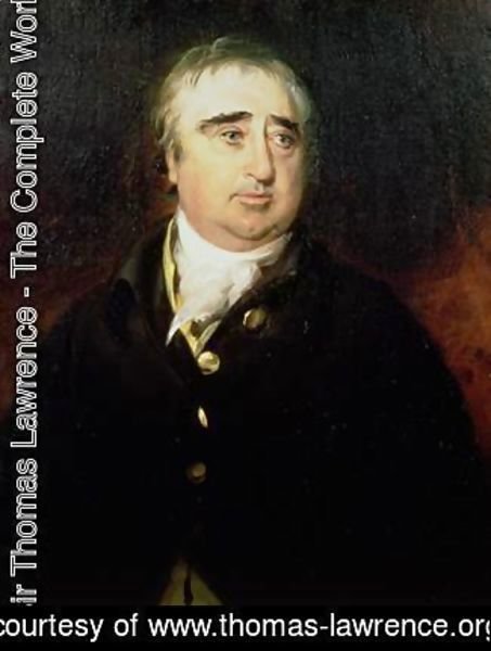 Sir Thomas Lawrence - Portrait of Charles James Fox