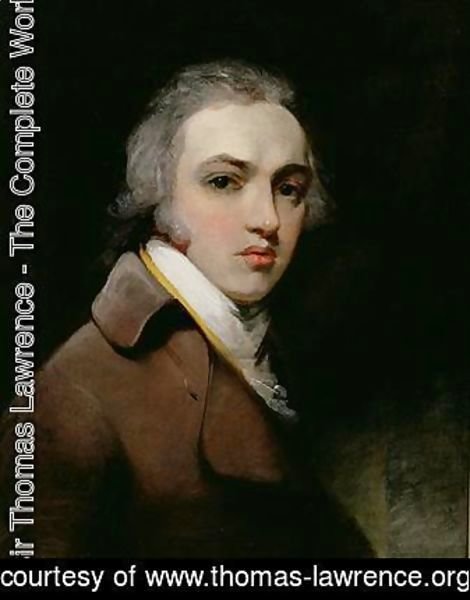 Sir Thomas Lawrence - Self Portrait as a Young Man