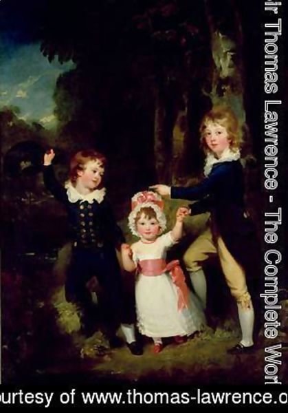 Portrait of the Children of Lord George Cavendish