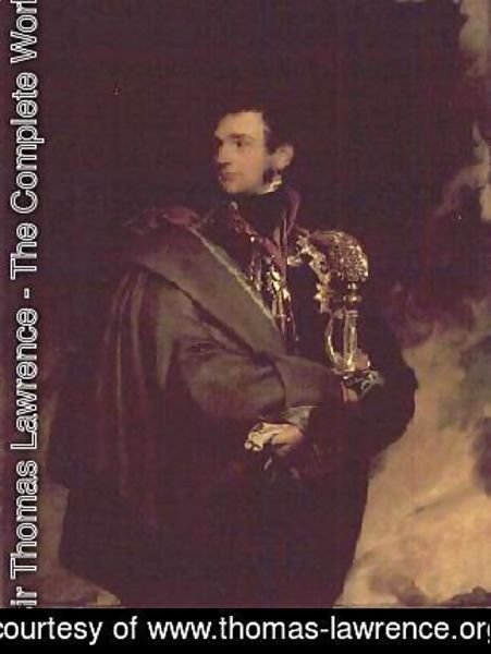 Sir Thomas Lawrence - Portrait of Mikhail Semyonovich Count Vorontsov 1782-1856