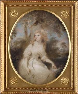 Sir Thomas Lawrence - Portrait of Mrs Anna Maria Braine