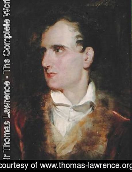 Sir Thomas Lawrence - Portrait of Antonio Canova 1757-1822