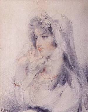 Sir Thomas Lawrence - Portrait of Mrs Angerstein