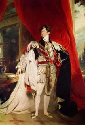 Sir Thomas Lawrence - The Prince Regent later George IV 1762-1830 in his Garter Robes