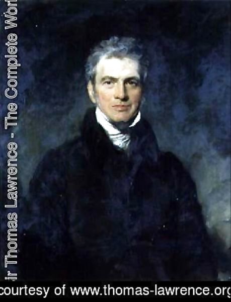 Sir Thomas Lawrence - Portrait of Sir Harford Jones Brydges