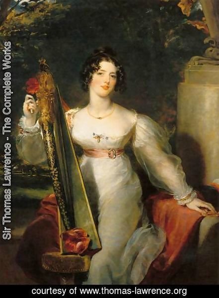 Sir Thomas Lawrence - Portrait of Lady Elizabeth Conyngham