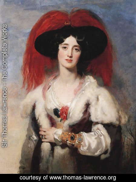 Sir Thomas Lawrence - Lady Peel 1827