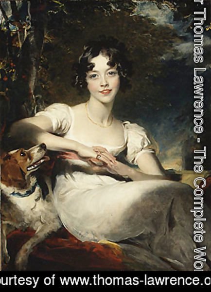 Sir Thomas Lawrence - Lady Harriet Maria Conyngham Later Lady Somerville