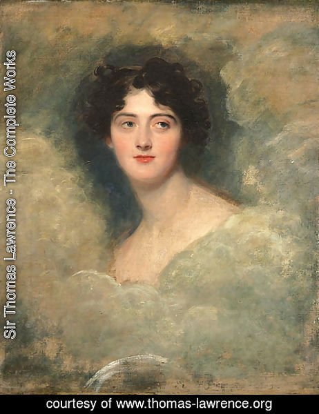 Sir Thomas Lawrence - Portrait of Charlotte, Lady Webster (1795-1867)