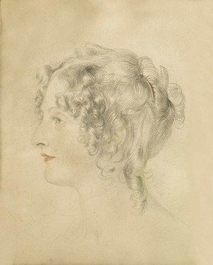 Sir Thomas Lawrence - Portrait of Countess Georgina Bathurst (1765-1841)