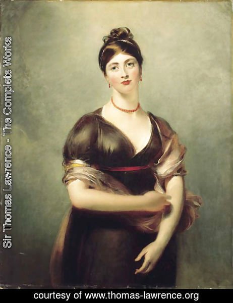 Sir Thomas Lawrence - Portrait of Elizabeth Jennings, later Mrs William Lock