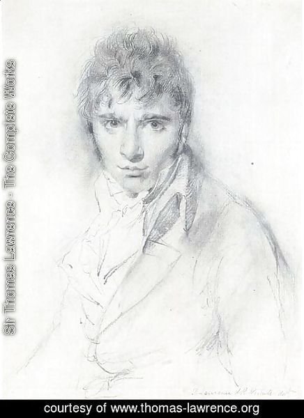 Sir Thomas Lawrence - Portrait of Richard Westall, R.A. (1765-1836)