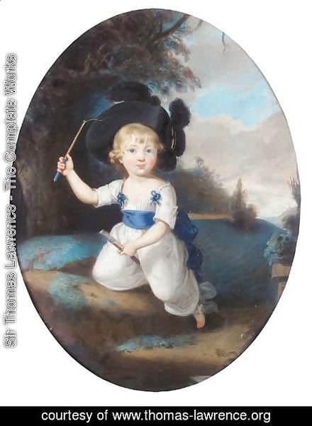 Sir Thomas Lawrence - Portrait Of Laurence Sullivan As A Child