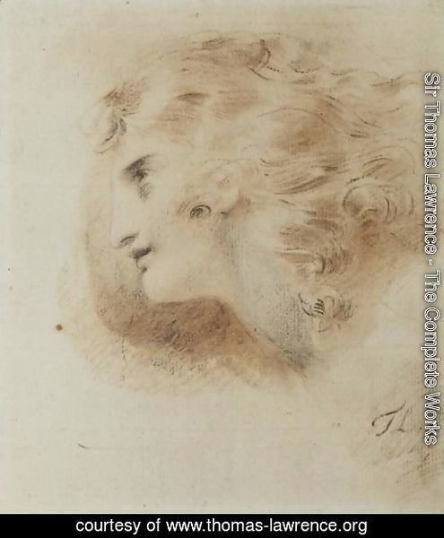 Study For The Head Of A Man
