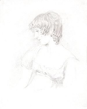 Sir Thomas Lawrence - Portrait Study Of The Artist's Niece, Susan Bloxam