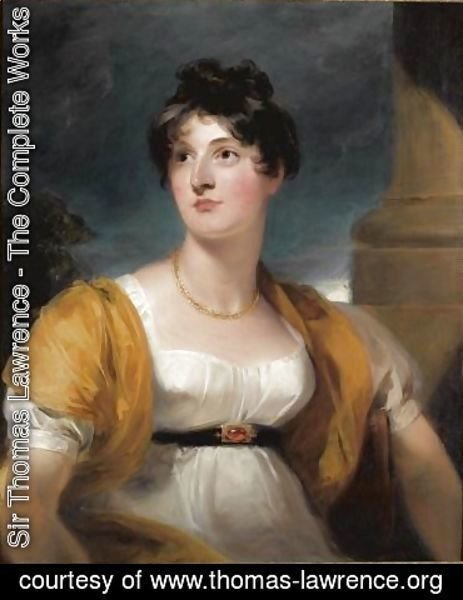 Sir Thomas Lawrence - Portrait Of Anne Goddard, Lady Lethbridge (d.1857)