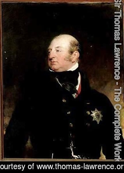 Sir Thomas Lawrence - Portrait of Frederick Augustus, Duke of York, K.G., G.C.B. (1763-1827)