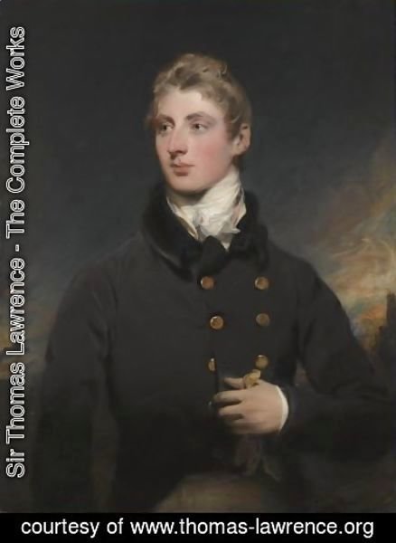 Sir Thomas Lawrence - Portrait Of Gerald Wellesley (1790-1833)